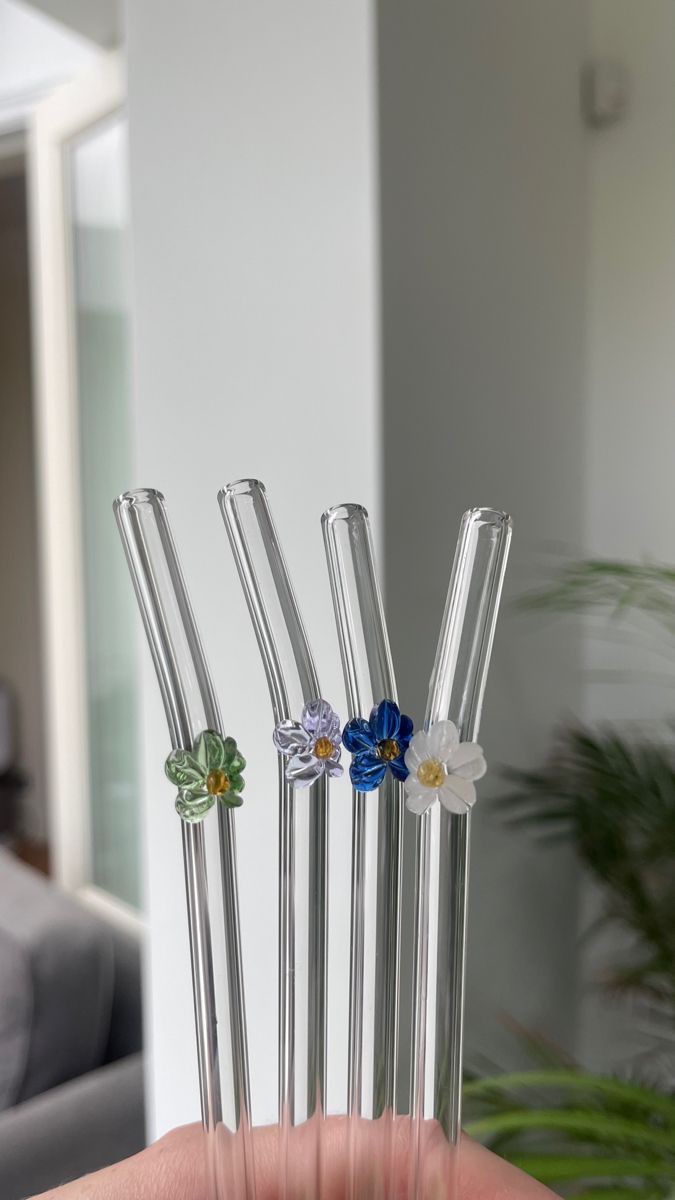 Glass straws